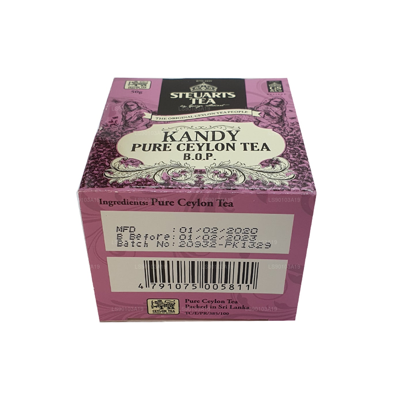 George Steuart Kandy BOP Listový čaj (50g)