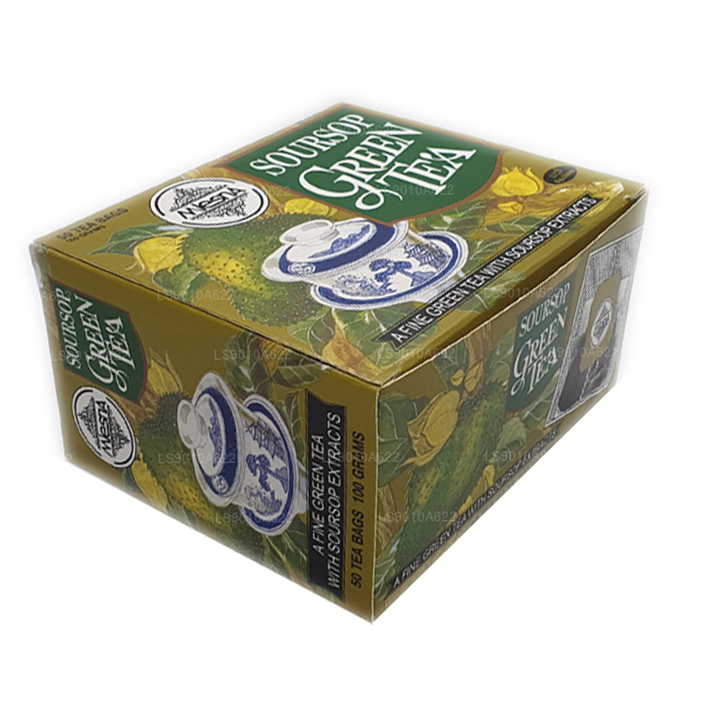 Zelený čaj Mlesna Soursop (100g) 50 čajových sáčků