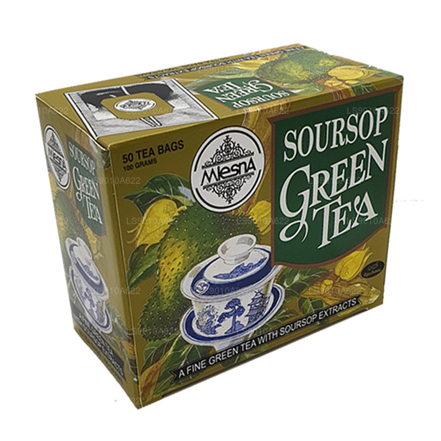 Zelený čaj Mlesna Soursop (100g) 50 čajových sáčků