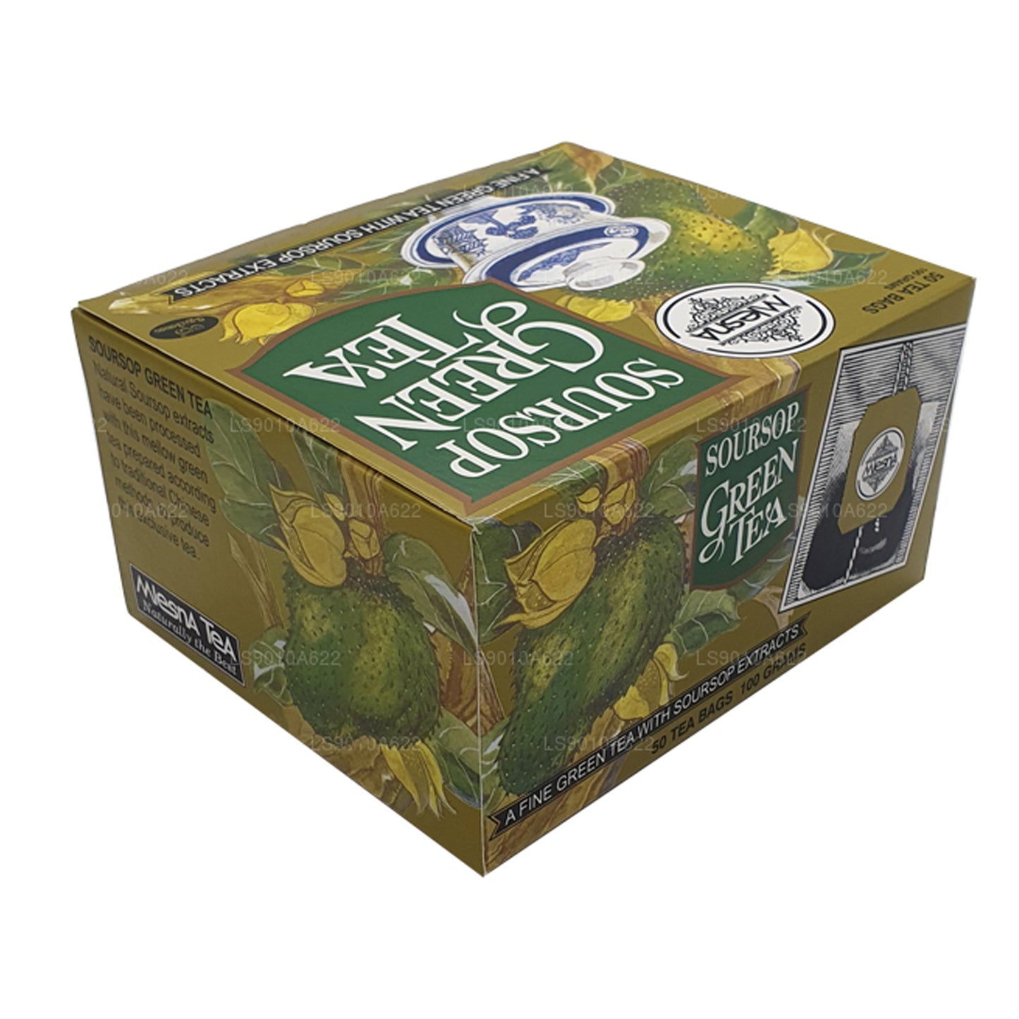Zelený čaj Mlesna Soursop (100g) 50 čajových sáčků