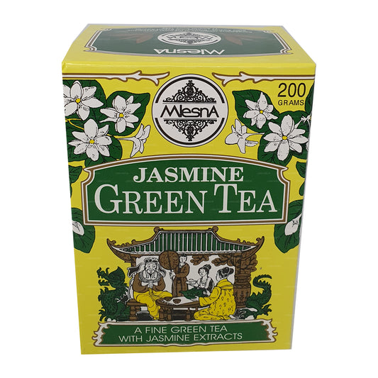 Mlesna Jasmine Flavored Loose Green Tea (200g)