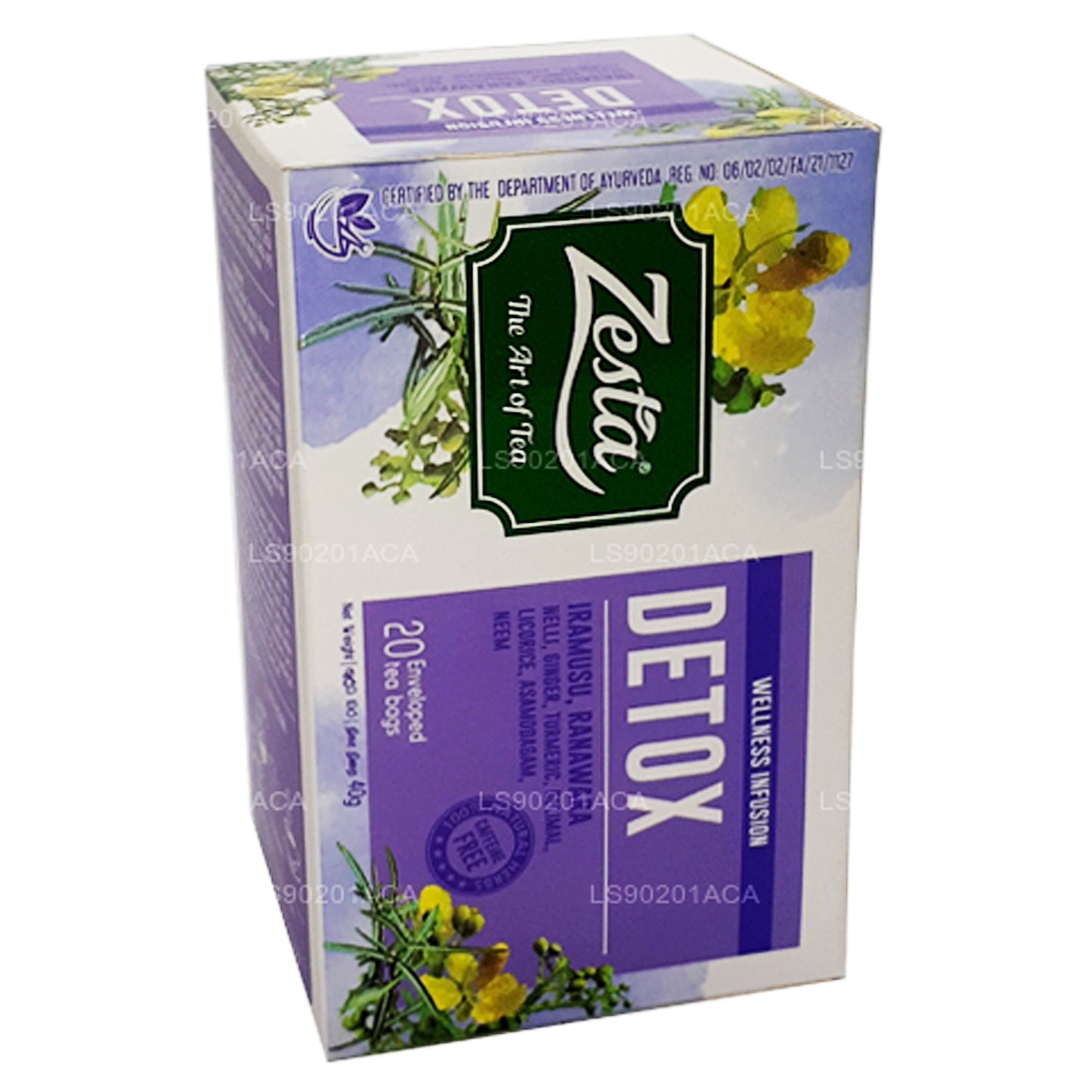 Zesta Detox Iramusu, Ranawara (40g) 20 Tea Bags