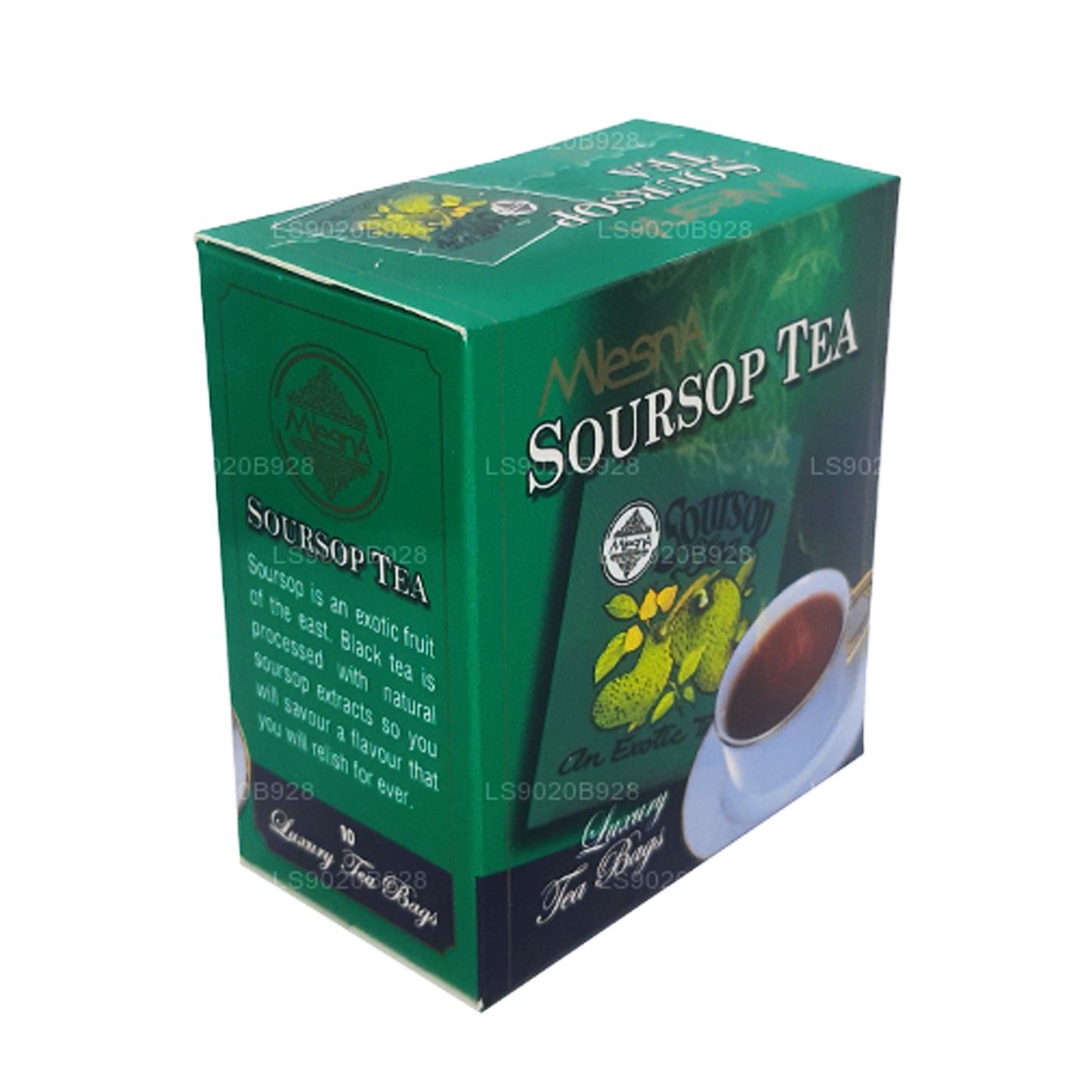 Mlesna Soursop čaj (20g) 10 luxusních čajových sáčků