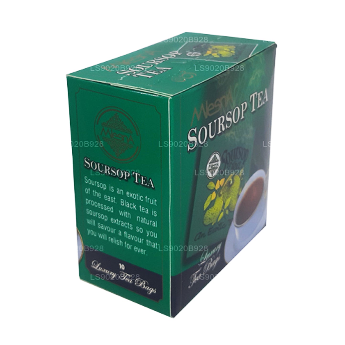 Mlesna Soursop čaj (20g) 10 luxusních čajových sáčků