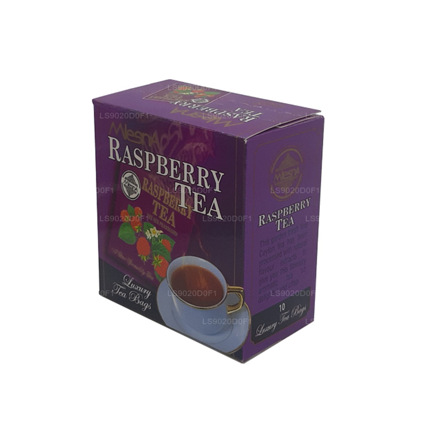Mlesna Raspberry Tea (20g) 10 Luxury Tea Bags
