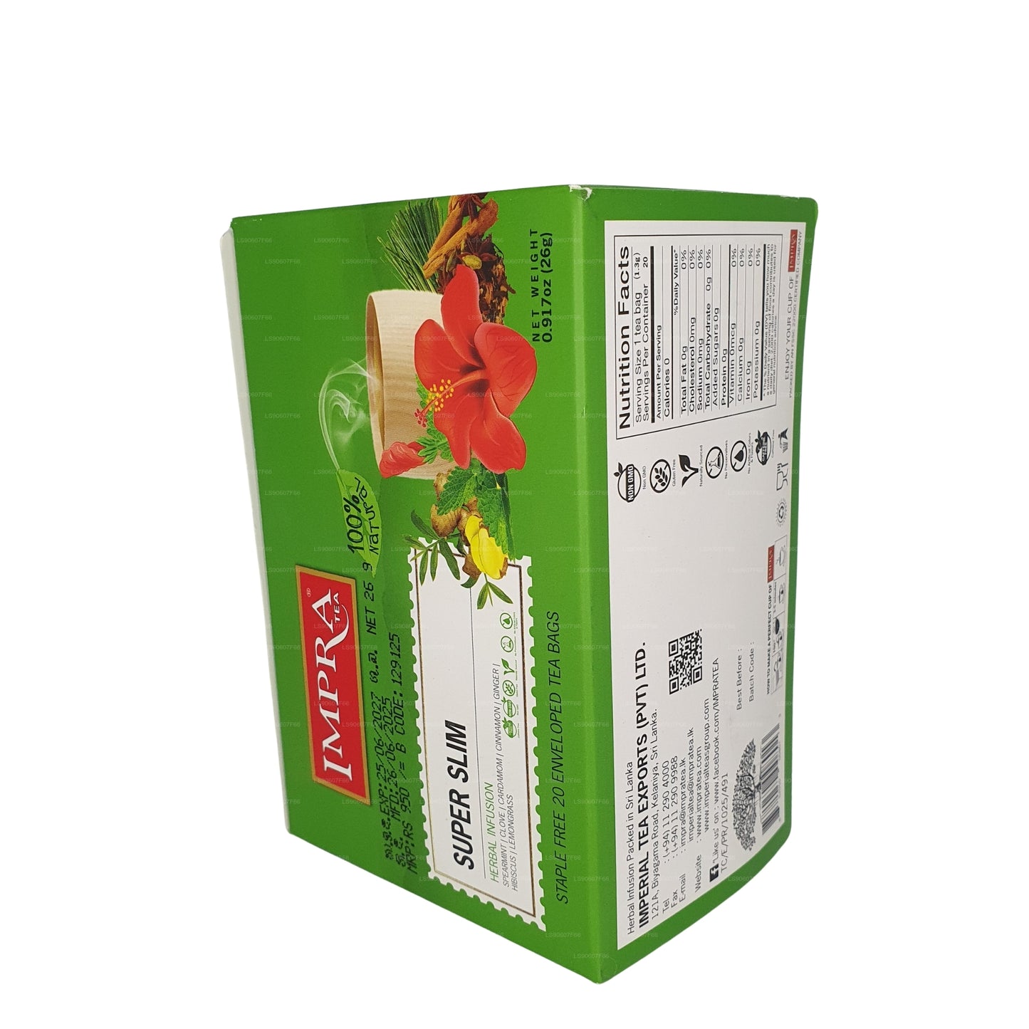 Impra Super Slim Tea (26g) 20 Tea Bags