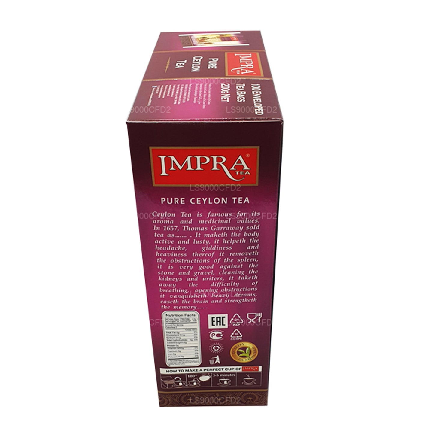 Impra Pure Ceylon Special Tea (200g)