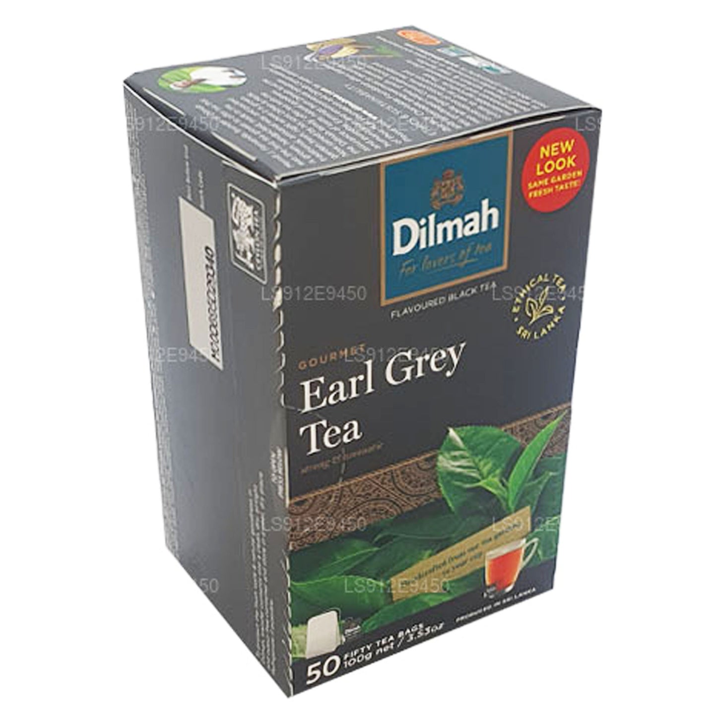 Dilmah Earl Grey čaj (100g) 50 čajových sáčků