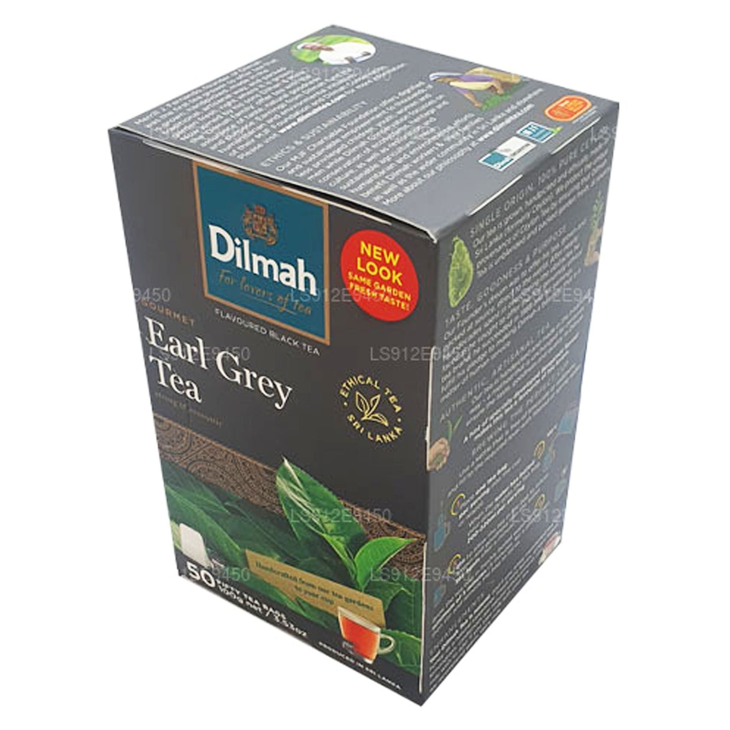 Dilmah Earl Grey čaj (100g) 50 čajových sáčků