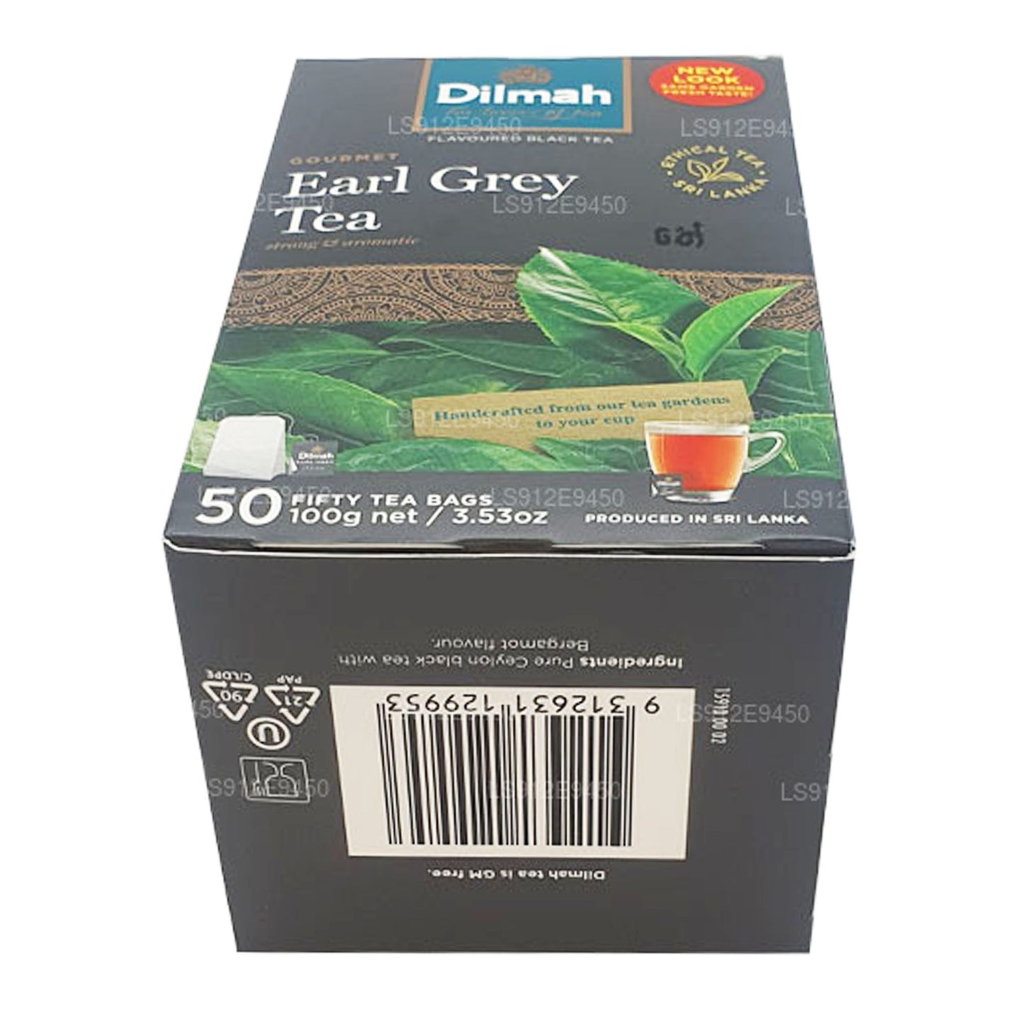 Dilmah Earl Grey čaj (100g) 50 čajových sáčků