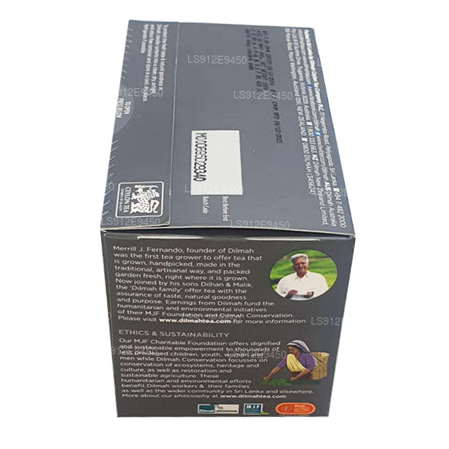 Dilmah Earl Grey čaj (100g) 50 čajových sáčků
