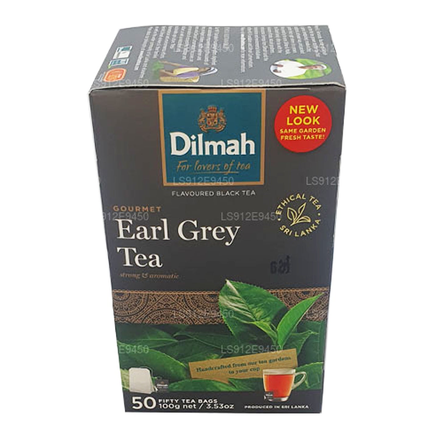 Dilmah Earl Grey čaj (100g) 50 čajových sáčků