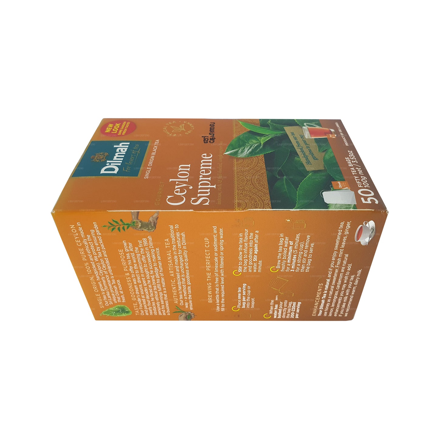 Dilmah Ceylon Supreme (100g) 50 Tea Bags