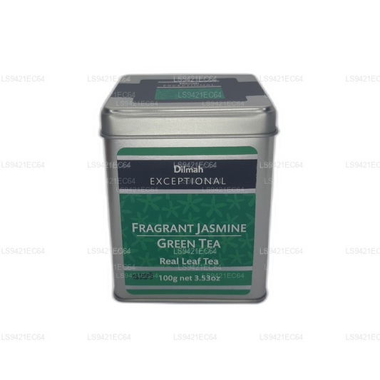 Dilmah Exceptional Fragrant Jasmine Green Tea Real Leaf Tea (100g)