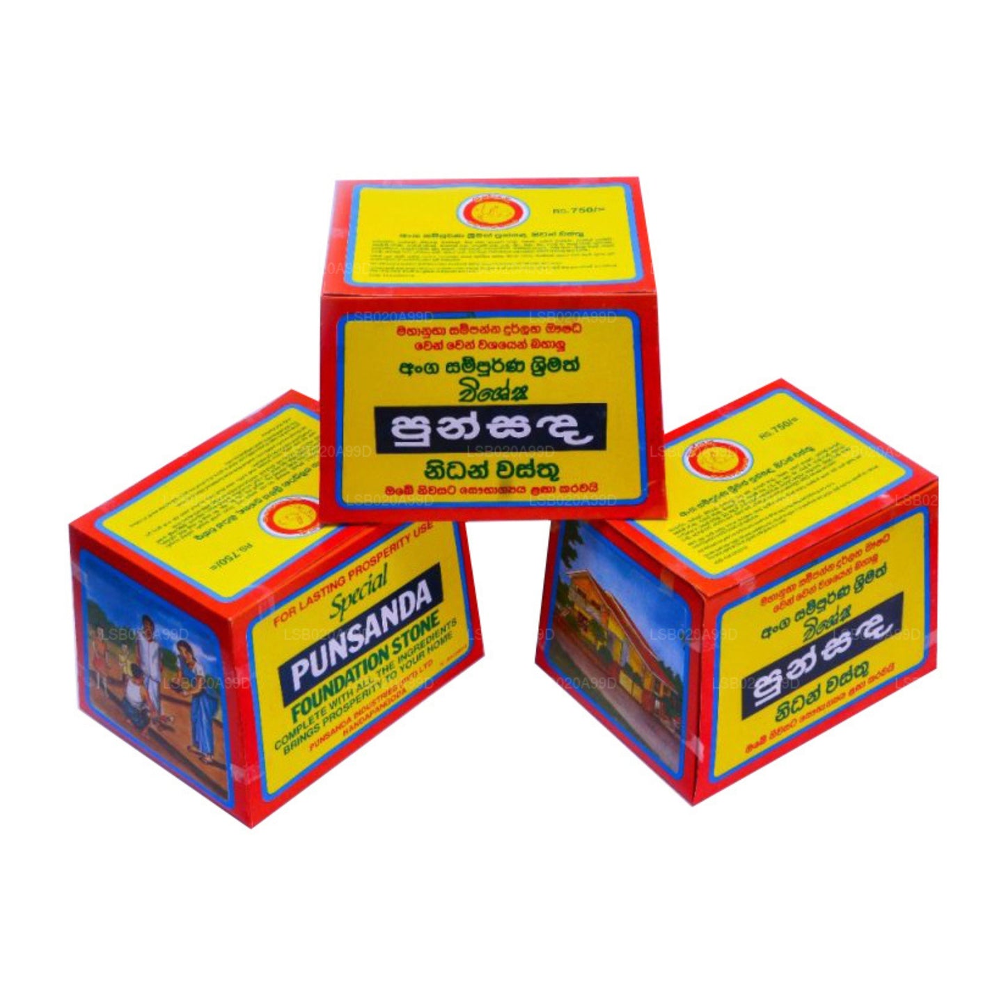 Punsanda Nidan Wasthu (Základní kameny)