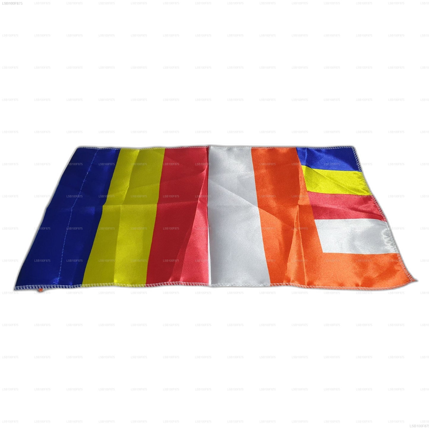 Lakpura® Sri Lankan Fabric Buddhist Flag