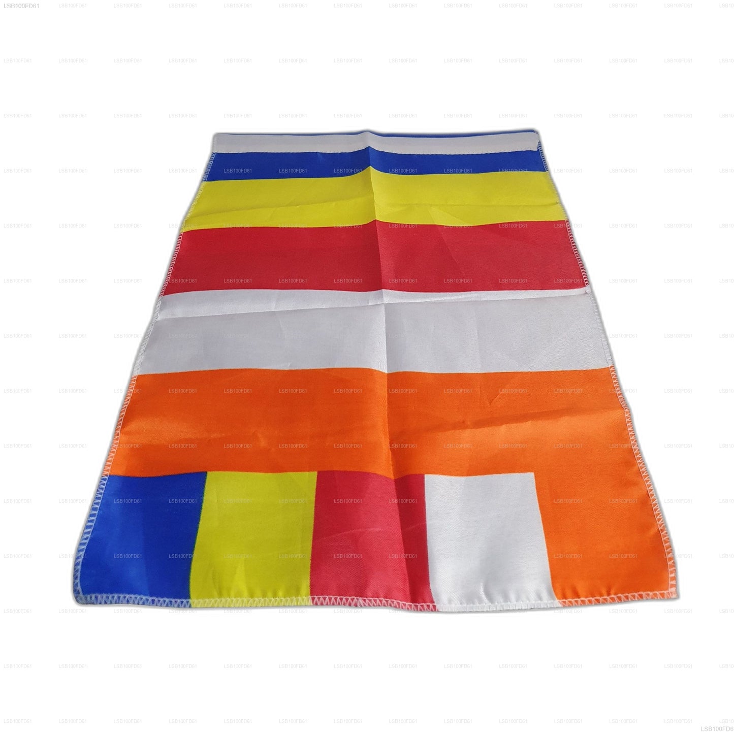 Lakpura® Sri Lankan Fabric Buddhist Flag