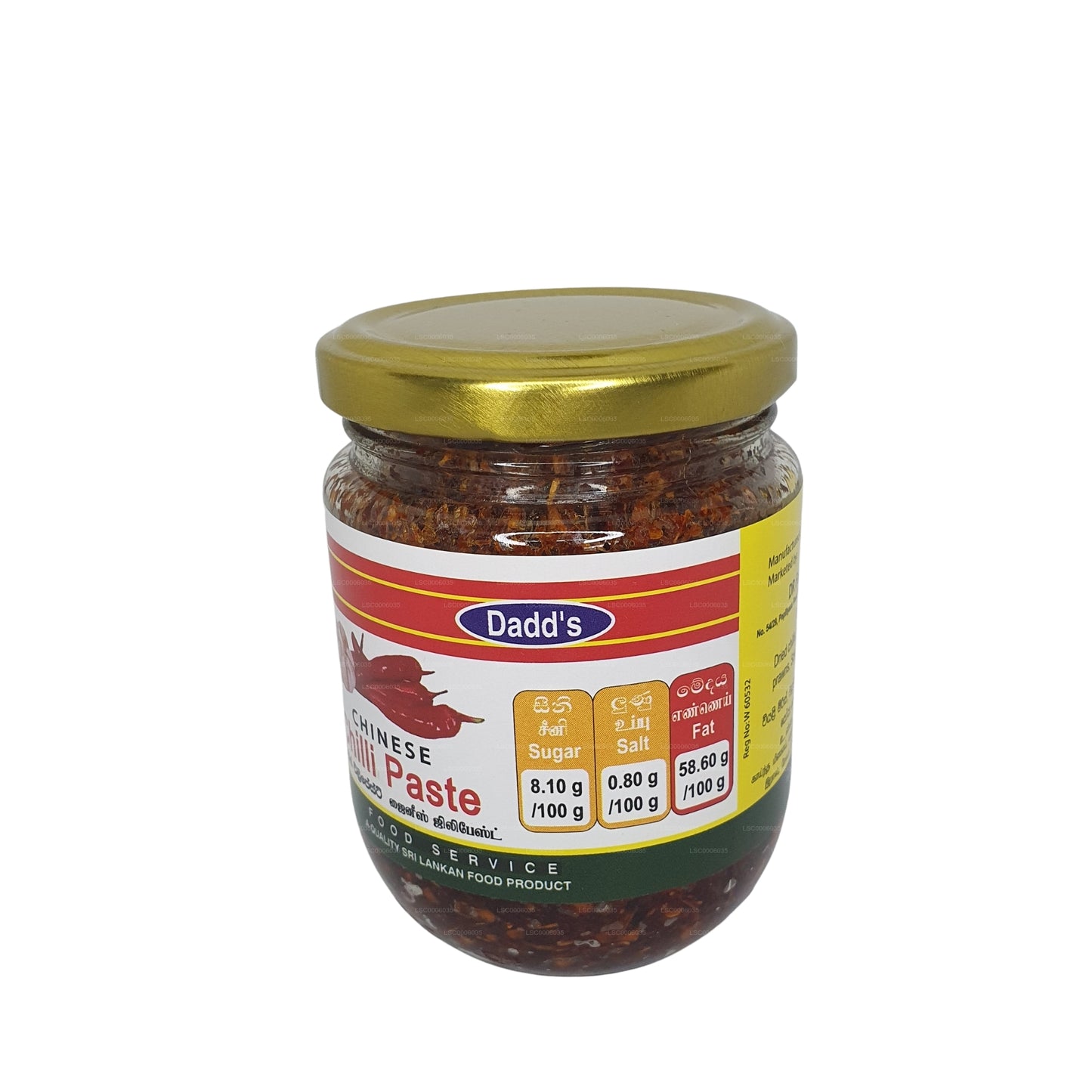 Chilli pasta Dr. Dadd's Chiness