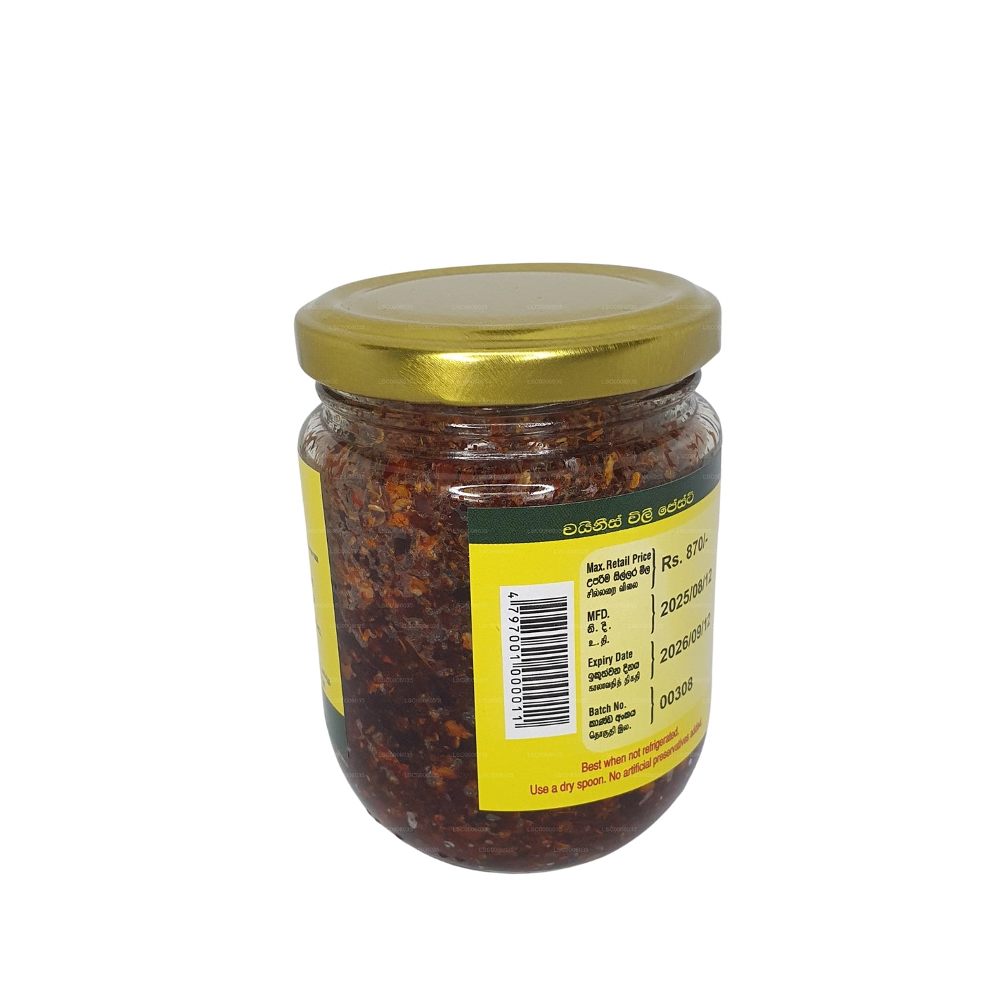 Chilli pasta Dr. Dadd's Chiness