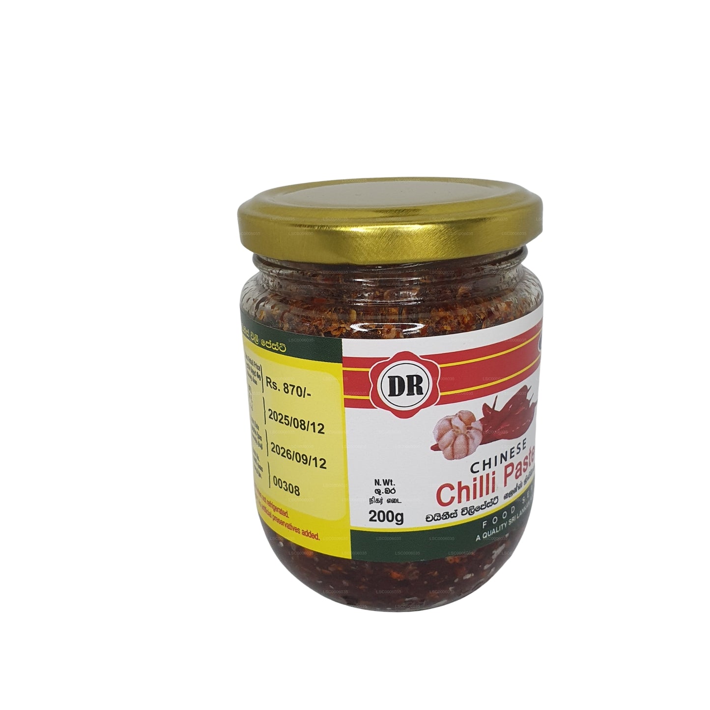 Chilli pasta Dr. Dadd's Chiness