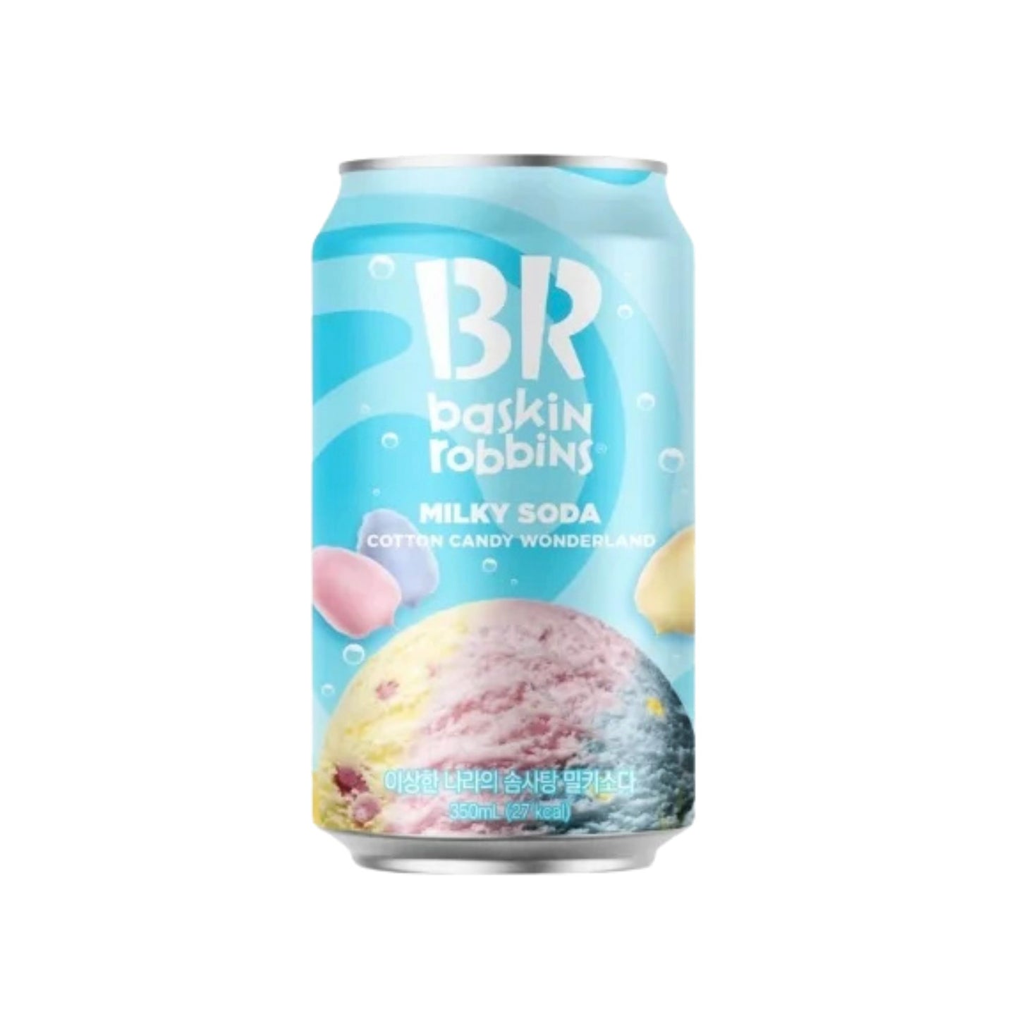 Baskin Robbins Cukrová vata Země zázraků mléčná soda (350ml)