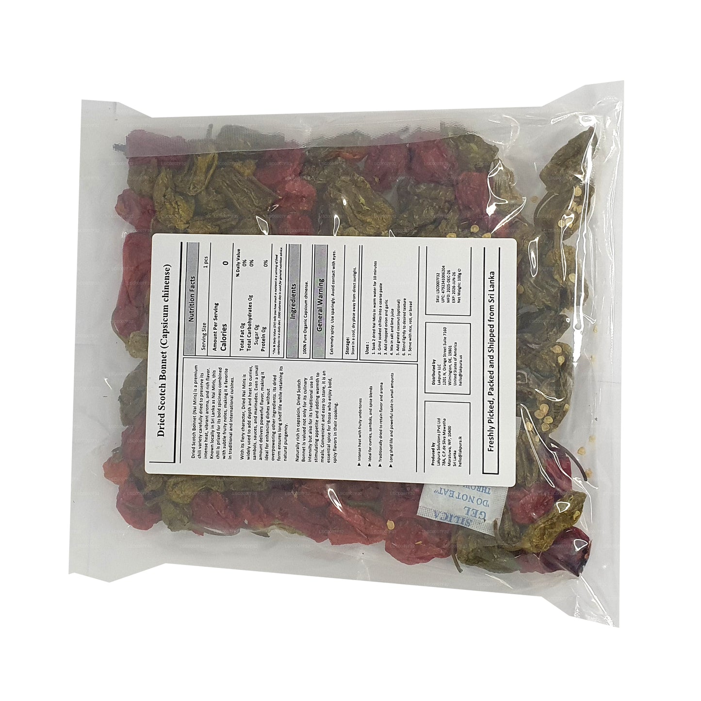 Lakpura® Scotch Bonnet (Nai Miris)