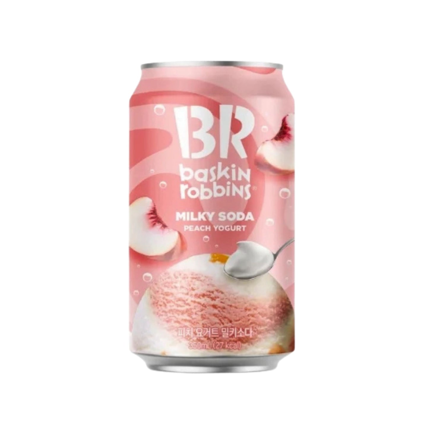 Baskin Robbins Broskvový jogurt mléčná soda (350ml)