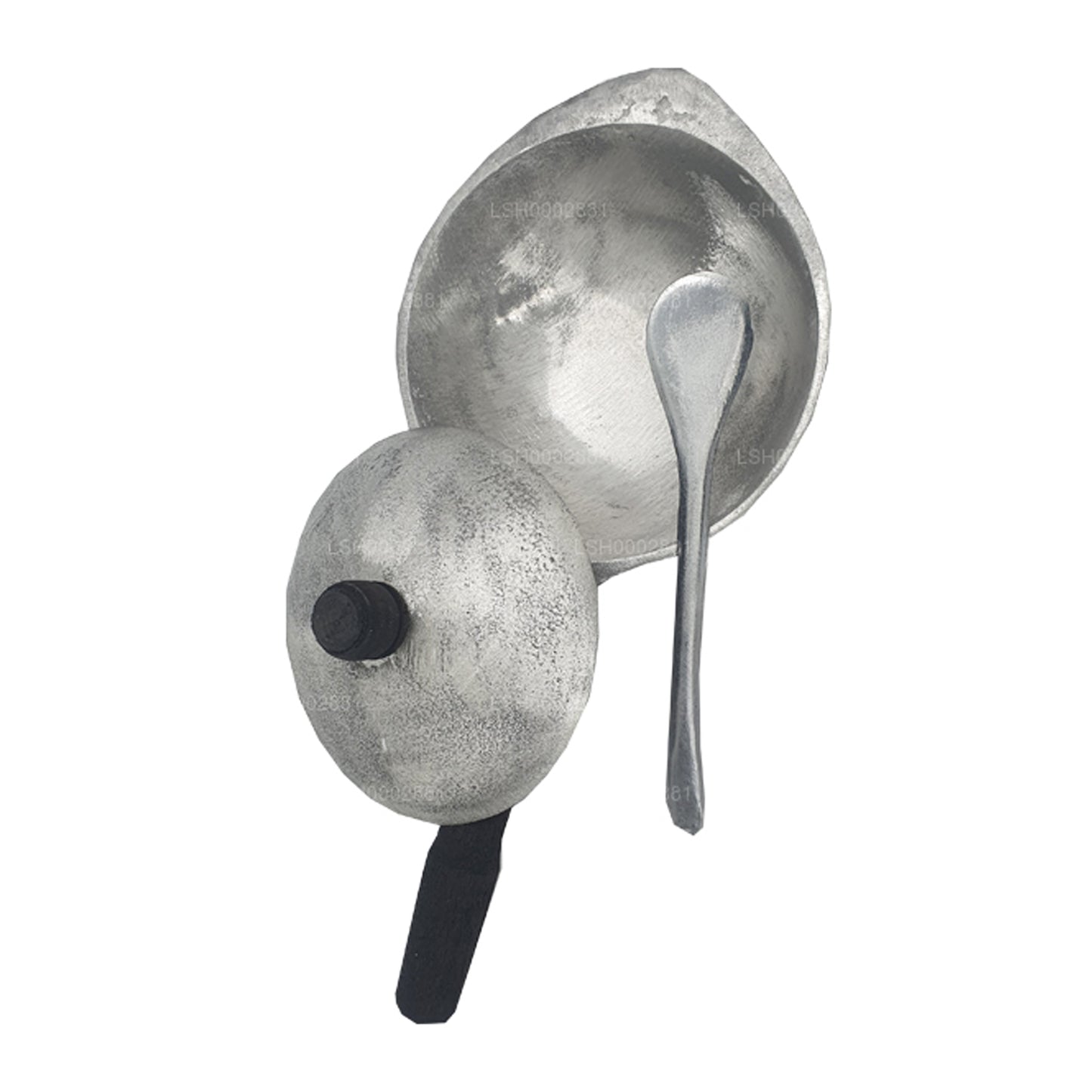 Lakpura® Aluminium Hopper Pan with Lid and Spatula