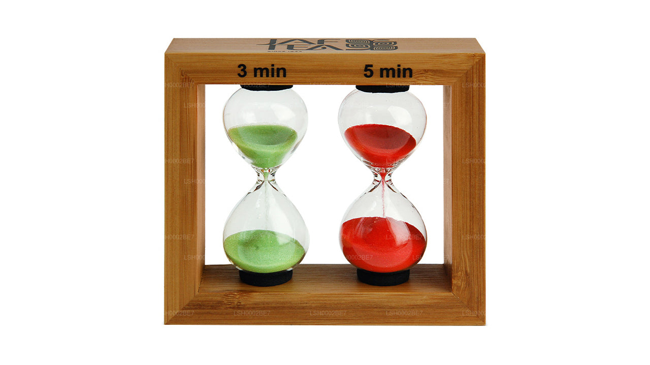 Jaf Tea Bamboo Frame Glass sand Timer