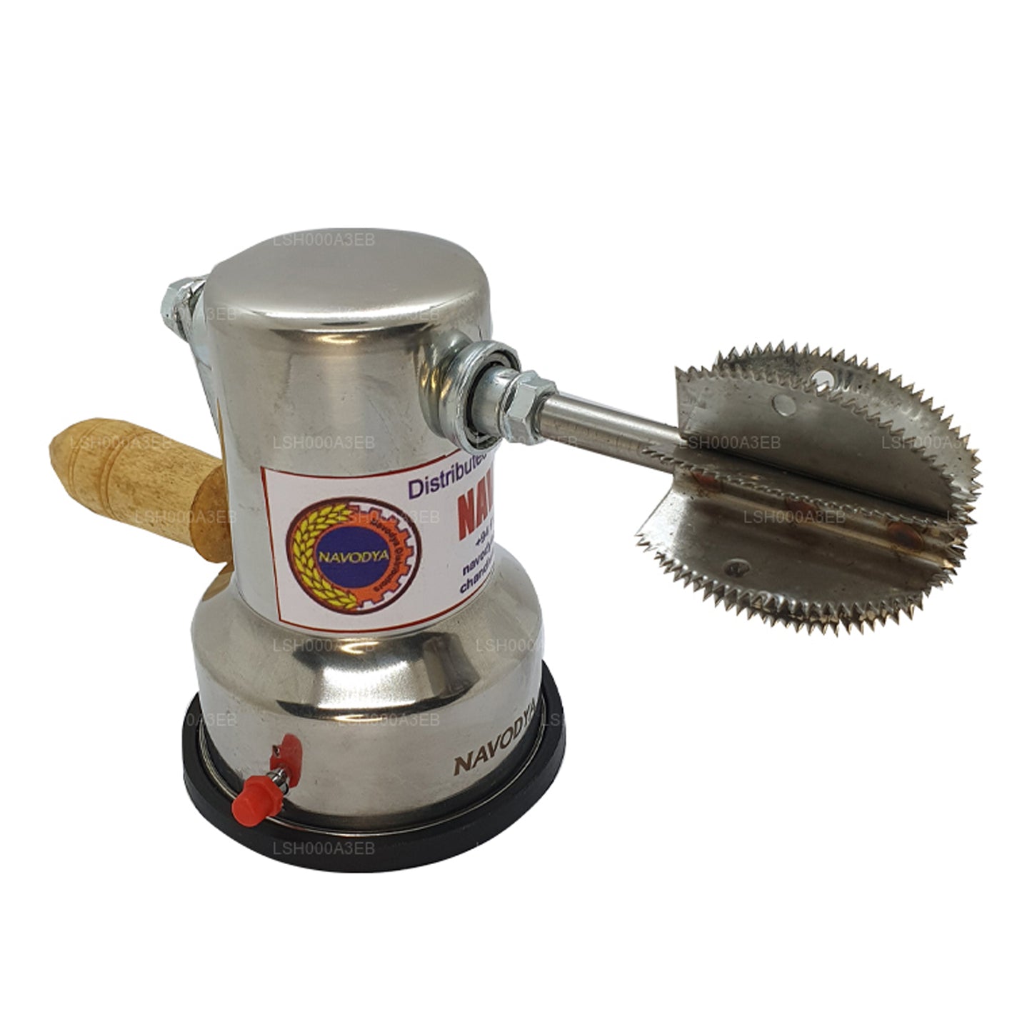 Navodya Stainless Steel Coconut Scraper with Suction Base (Model NC-01)