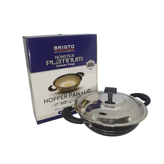 Bristo nepřilnavá platinová násypková pánev 18 cm (7 palců)