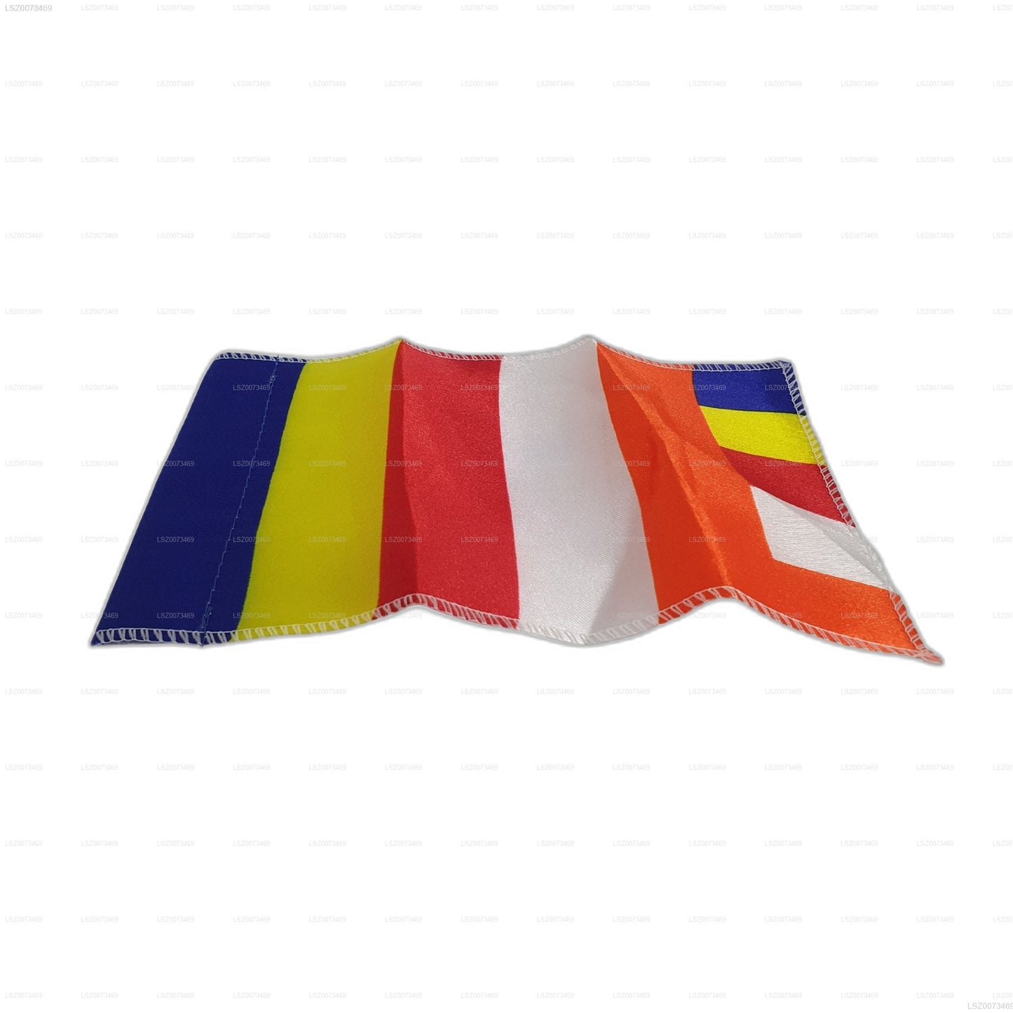 Lakpura® Sri Lankan Fabric Buddhist Flag