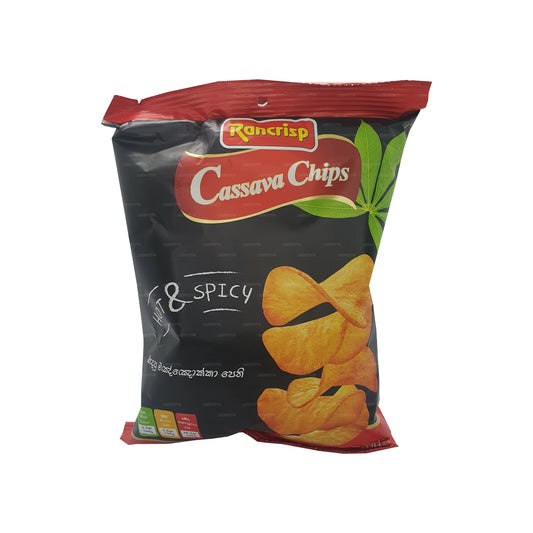 Rancrisp Cassava Chips horké a kořeněné (100g)