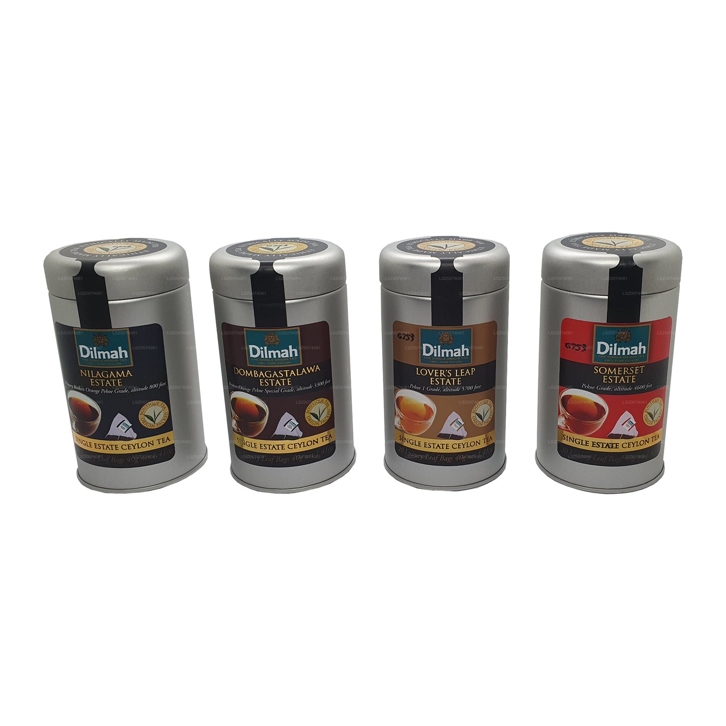Čajová krabička Dilmah Single Estate (balení po 1)