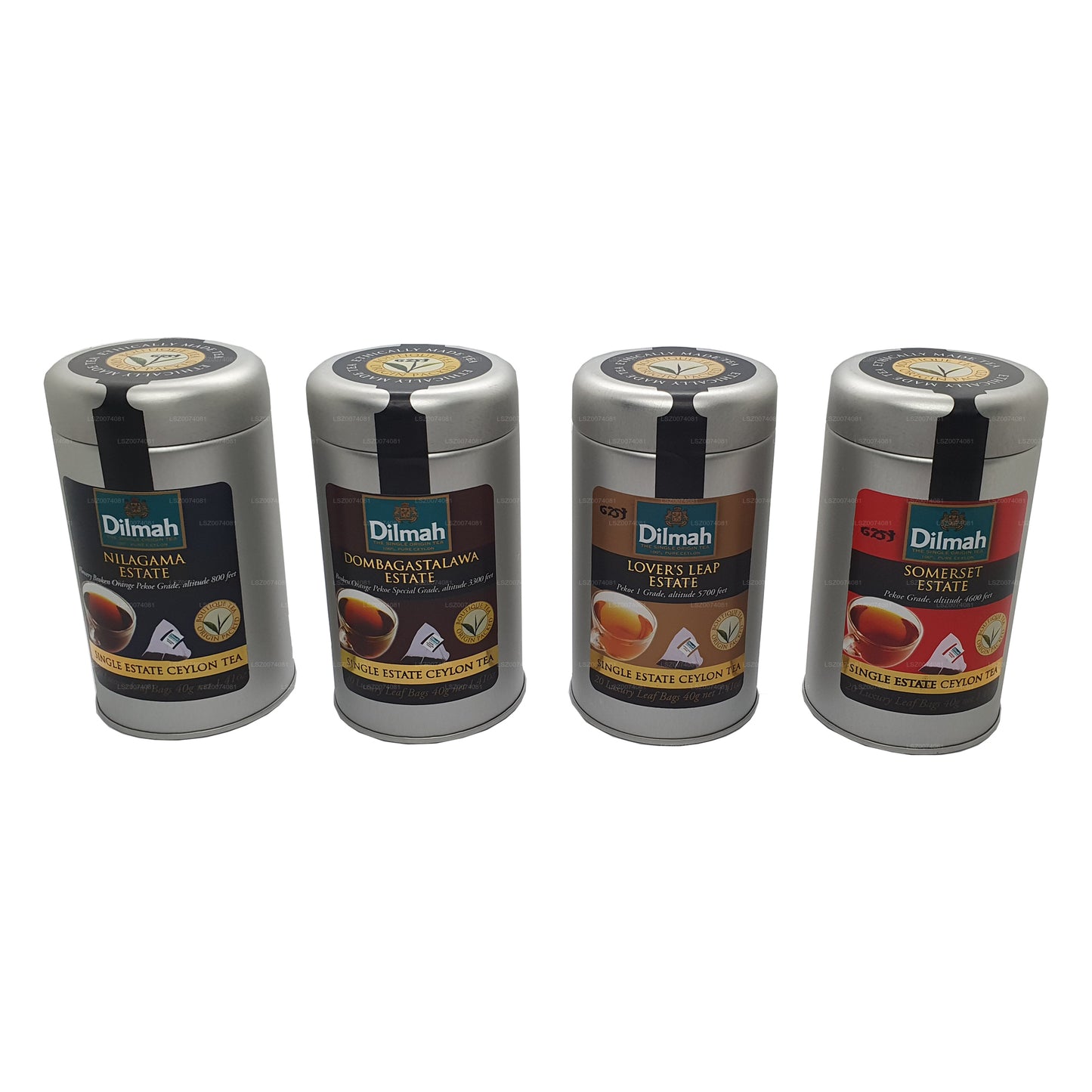 Čajová krabička Dilmah Single Estate (balení po 1)