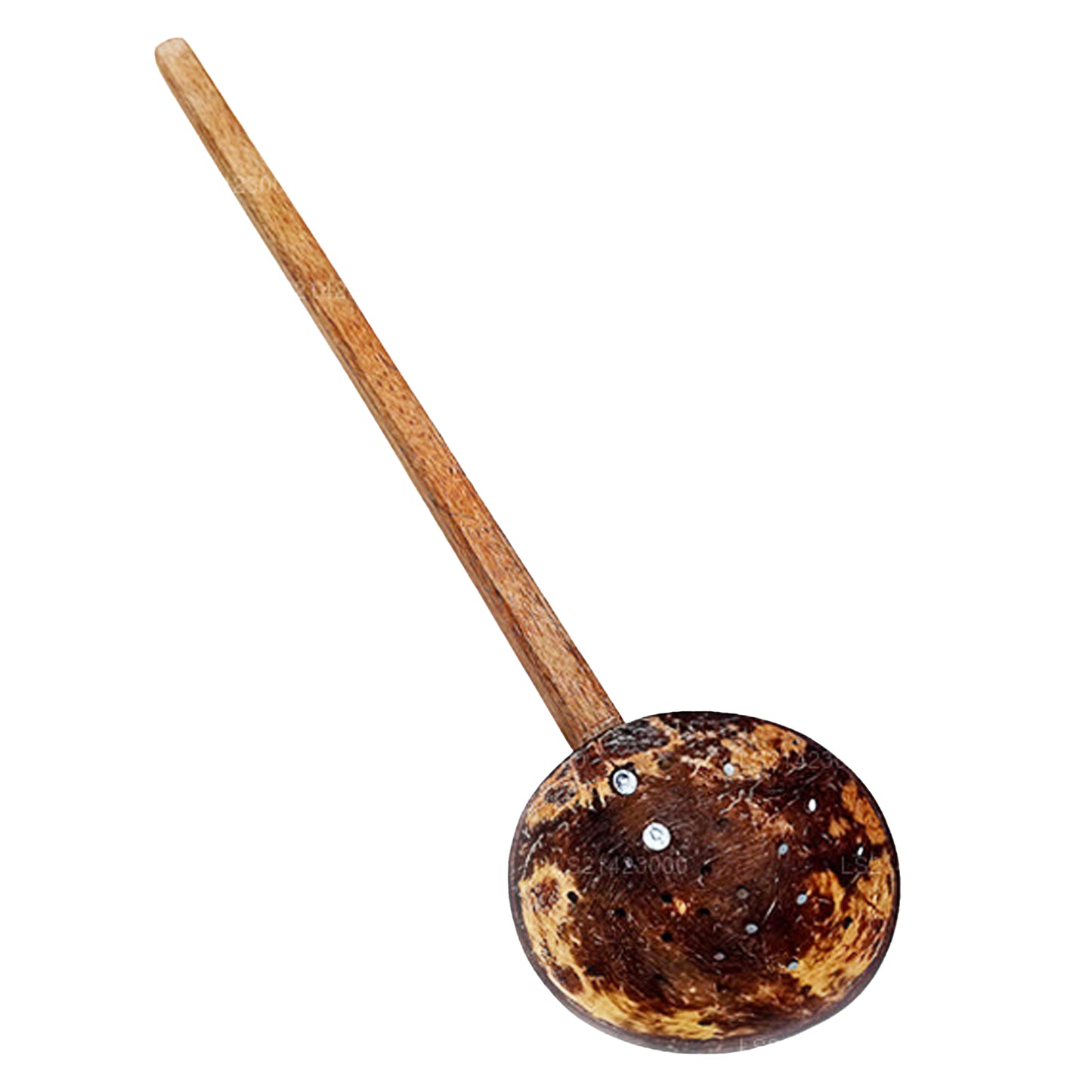 Lakpura Coconut Shell Oil Spoon (14 inch x 3.5 inch)