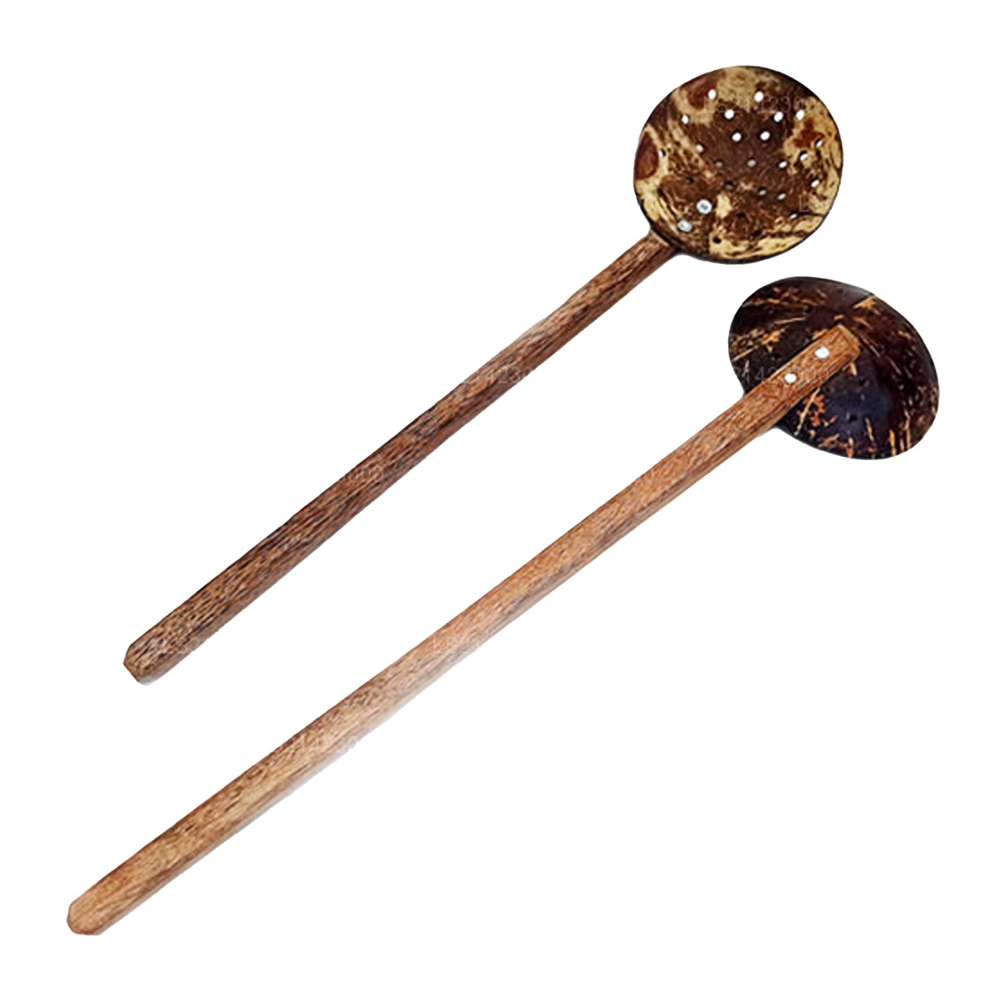 Lakpura Coconut Shell Oil Spoon (14 inch x 3.5 inch)