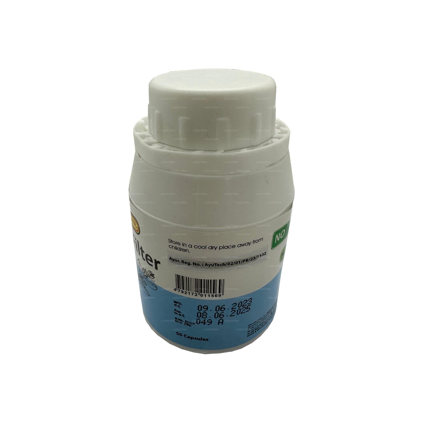 Filtrační kapsle Siddhalepa Ayur (50 kapslí)