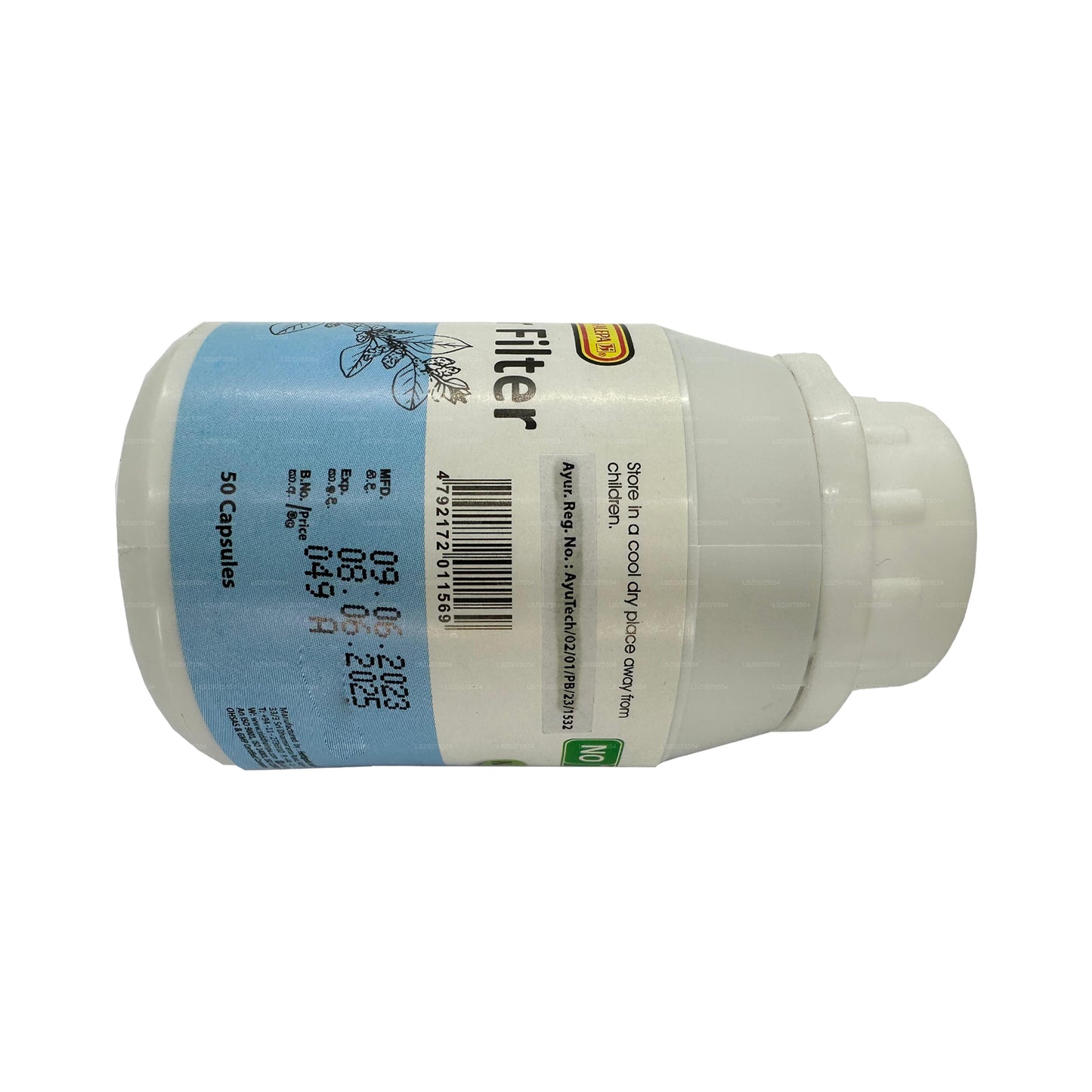 Filtrační kapsle Siddhalepa Ayur (50 kapslí)