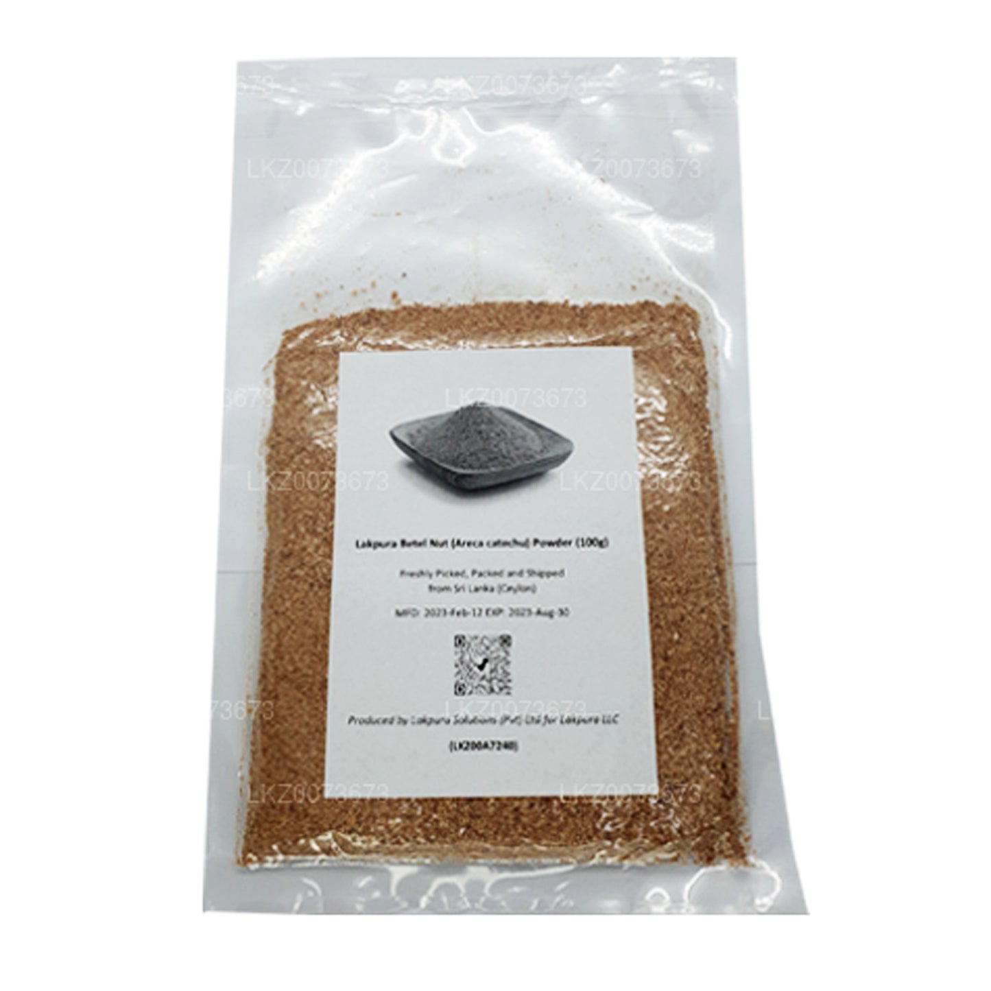 Lakpura® Betel Nut (Areca catechu) Powder
