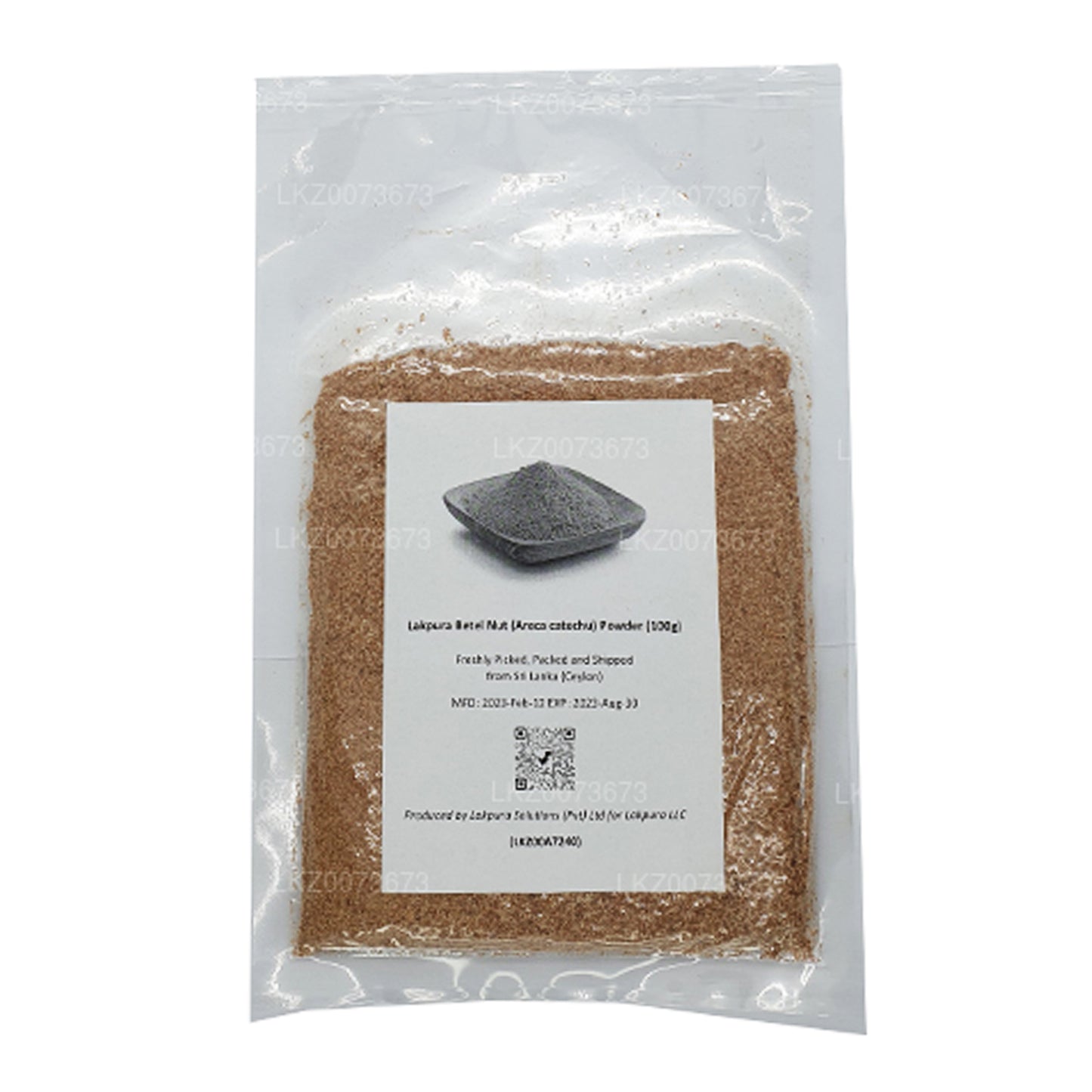 Lakpura® Betel Nut (Areca catechu) Powder