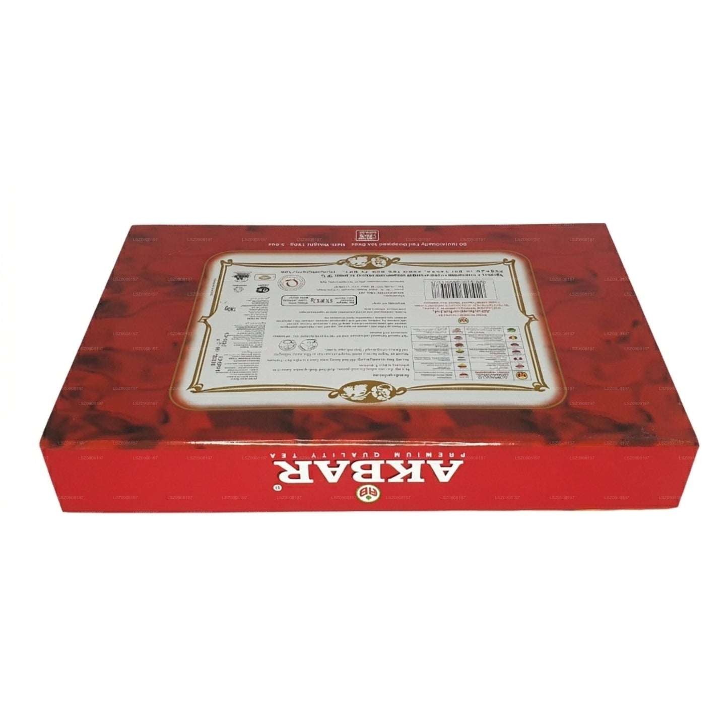 Akbar Fruit Fiesta Dárková krabička s příchutí černého čaje 80 čajových sáčků (160g)
