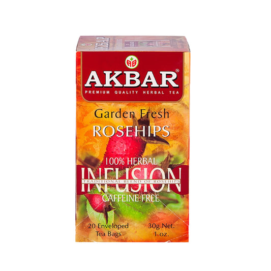 Akbar Garden Fresh Rosehips 20 čajových sáčků (30g)