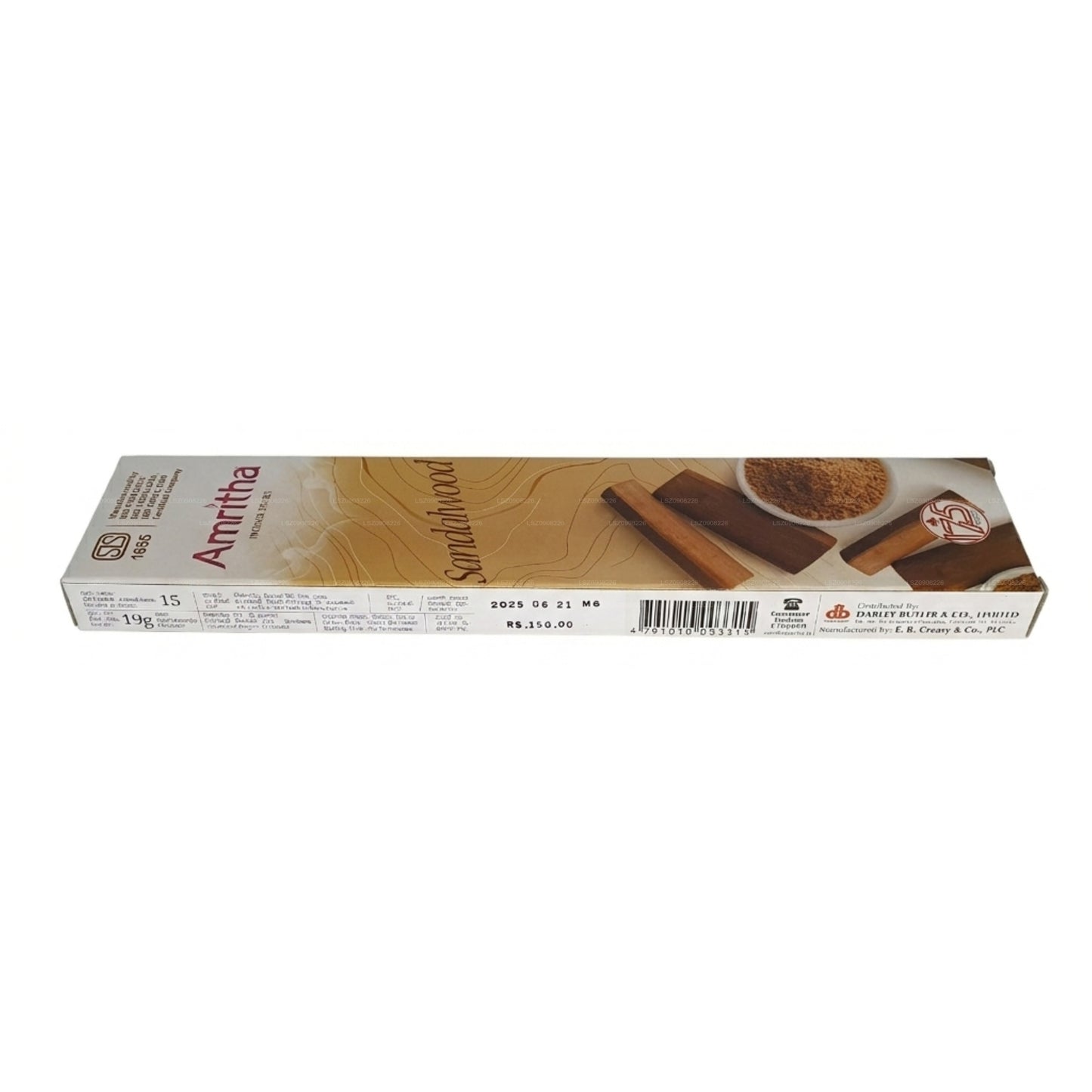 Amritha Sandalwood Joss 15 tyčinek (19g)
