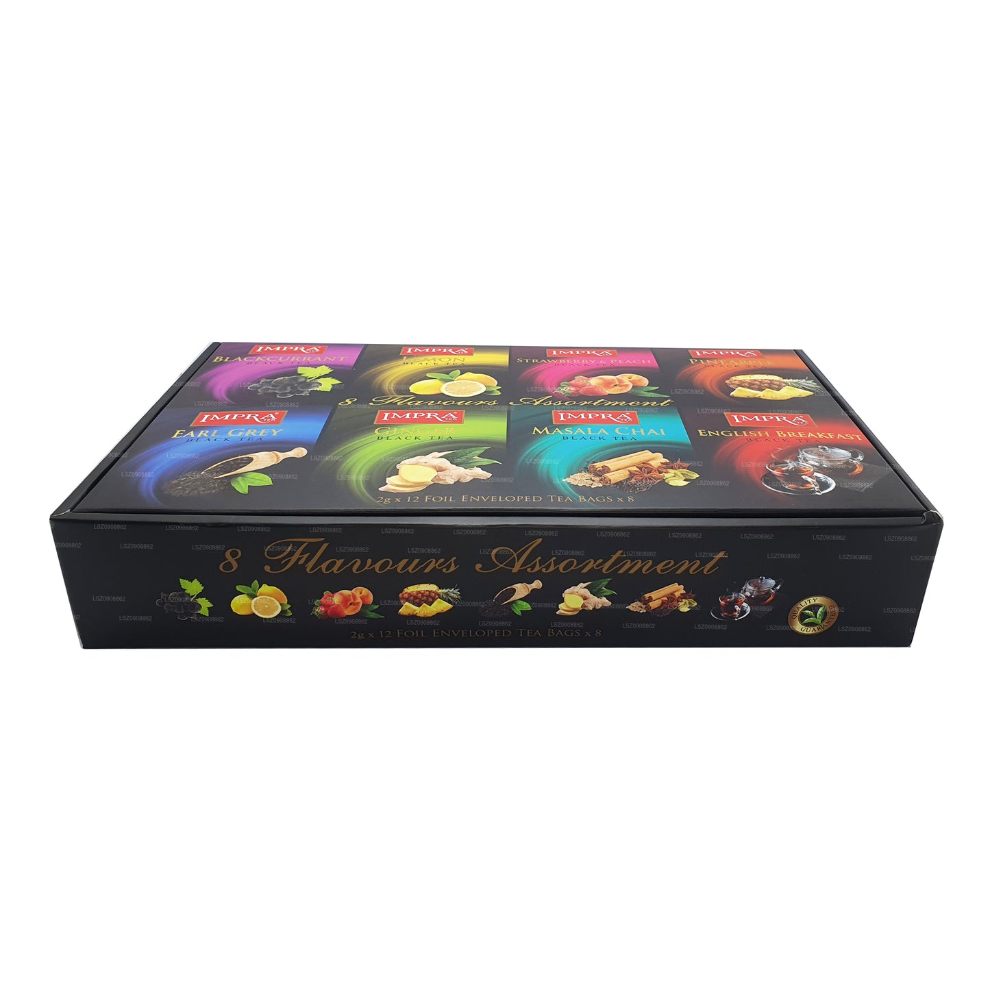 Impra Dárkové balení Obálka z černé čajové fólie (192g)