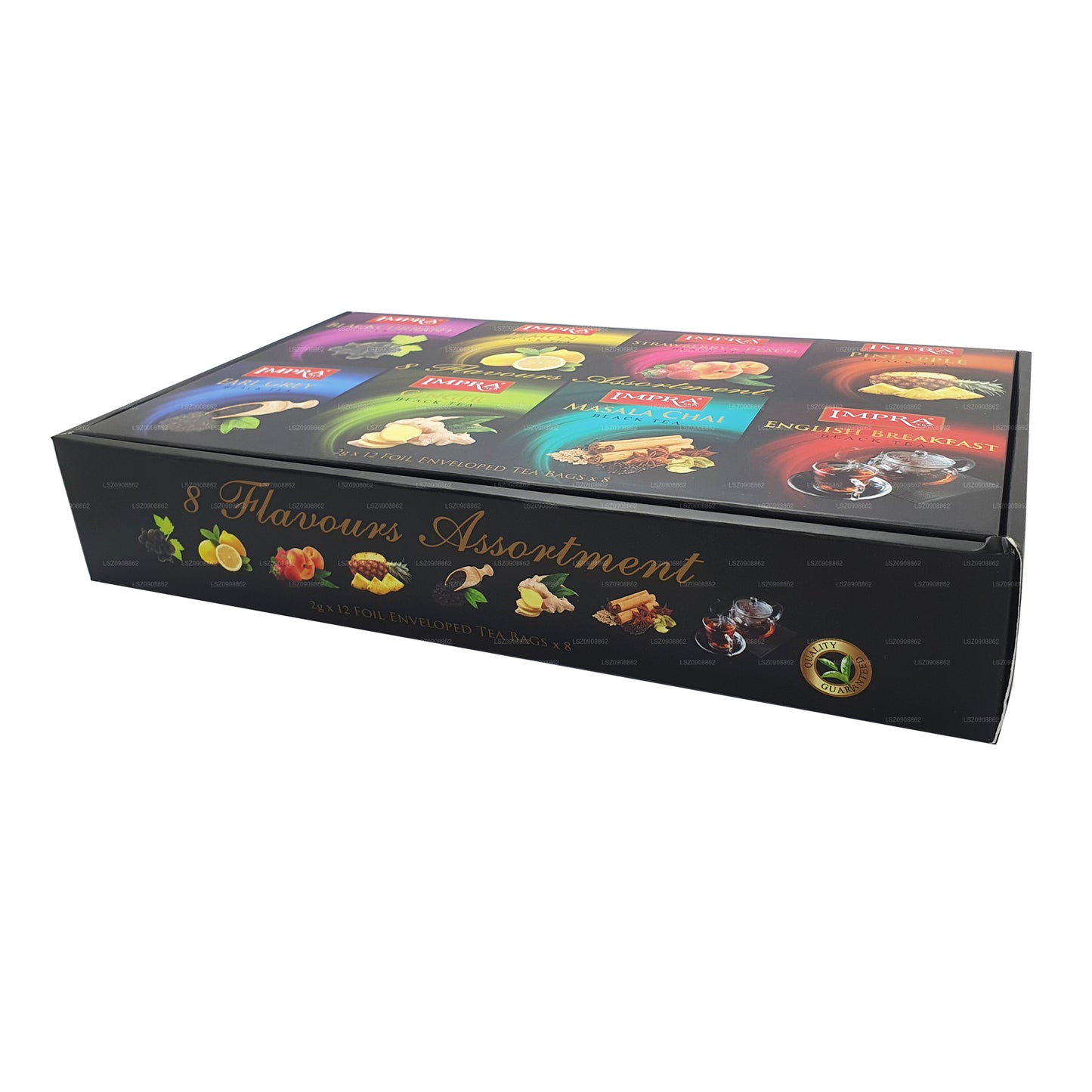 Impra Dárkové balení Obálka z černé čajové fólie (192g)