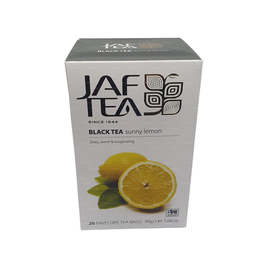 Jaf Tea Sunny Lemon Black Tea (30g) Foil Envelope Tea Bags