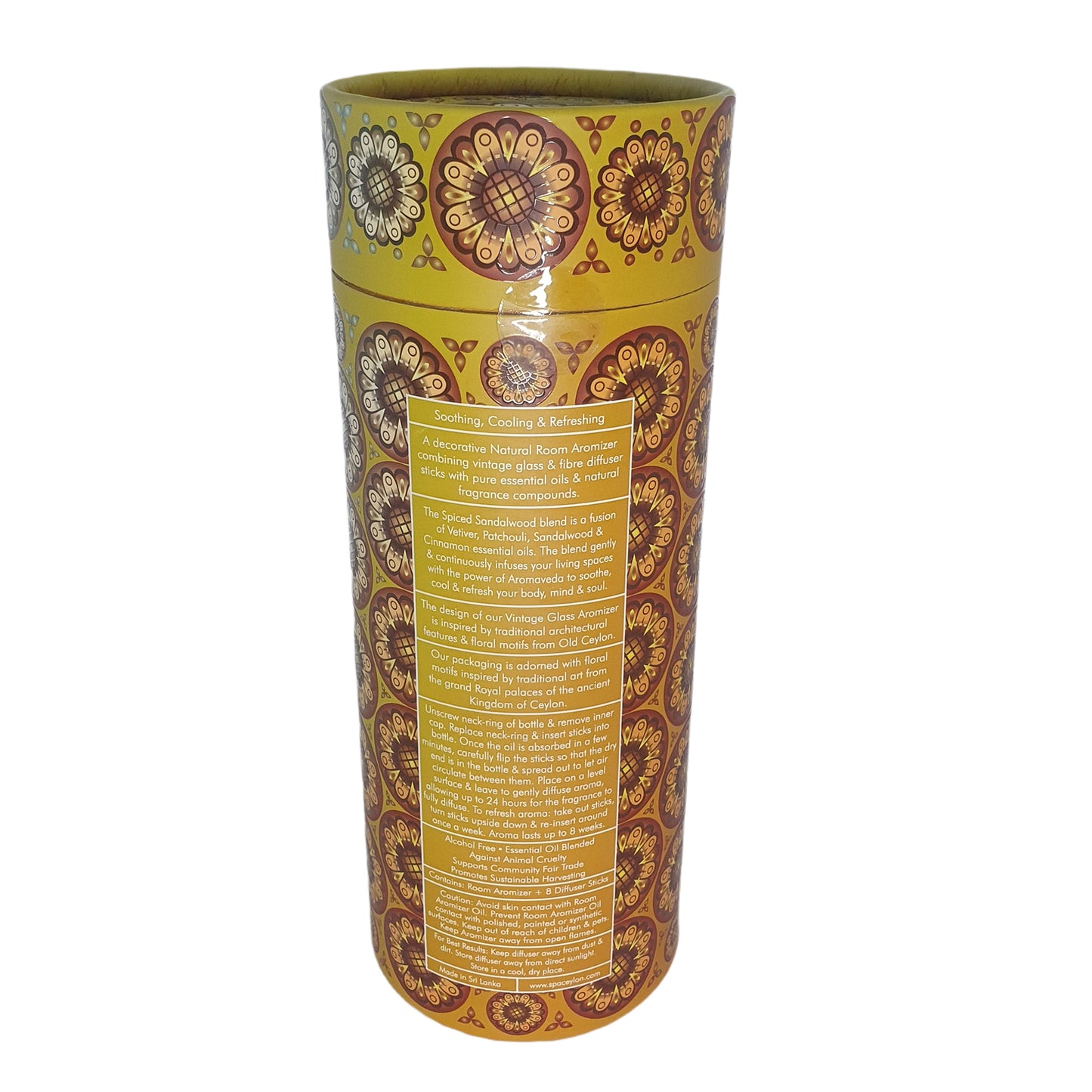 Spa Ceylon Spiced Sandalwood Natural Room Aromizer (200ml)