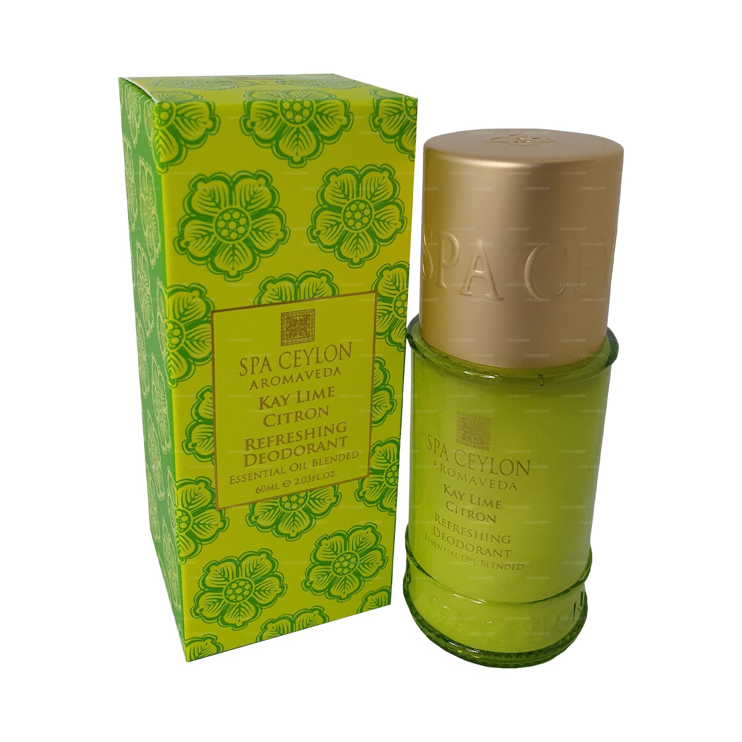 Spa Ceylon Kay Lime Citron - osvěžující deodorant (60ml)