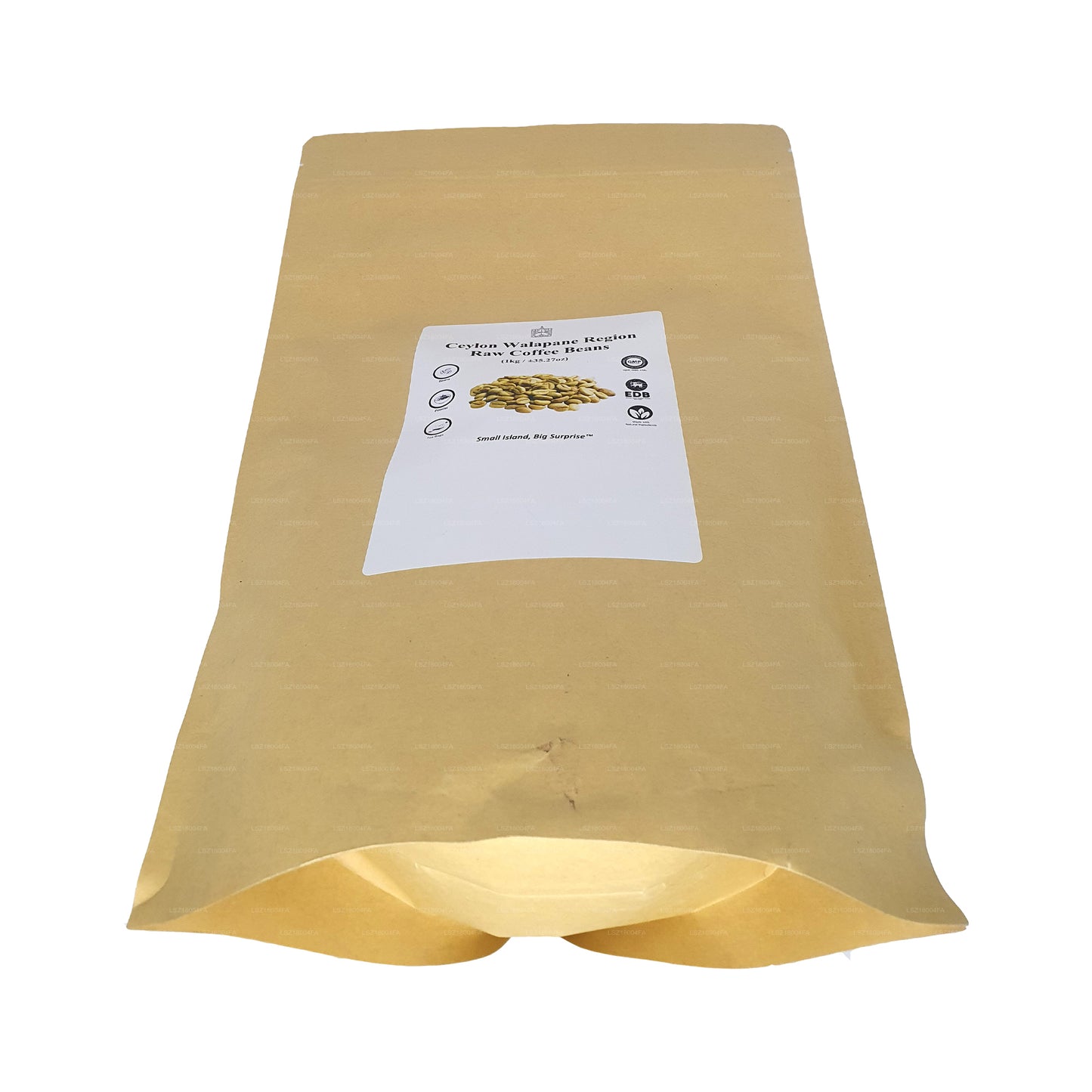 Nezpracovaná kávová zrna z regionu Lakpura Ceylon Walapane